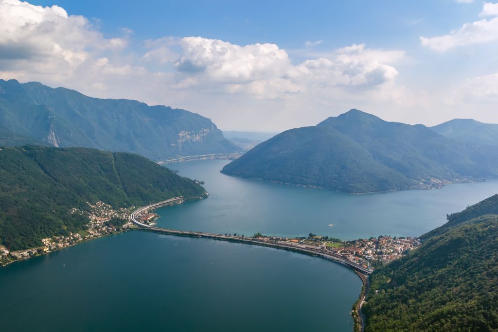 Best lakes in Switzerland - Lake Lugano