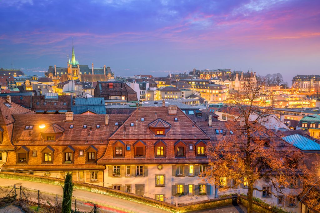 Lausanne Travel Guide - City Skyline