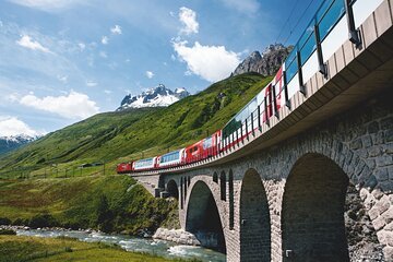 Private helicopter tour to the Swiss Alps - see the Eiger, Monch and Jungfrau 7 Glacier Express Swiss Alps & Lucerne Tour | From Lucerne